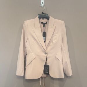 White House Black Market Blazer in Light Pink